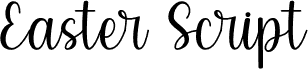 Easter Script