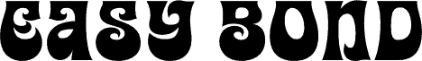 Easy Bond шрифт