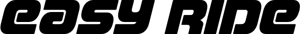 Náhled písma Easy Ride Expanded Italic