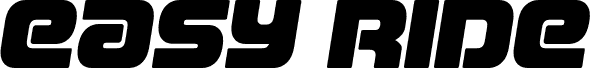 Náhled písma Easy Ride Expanded Semi-Italic