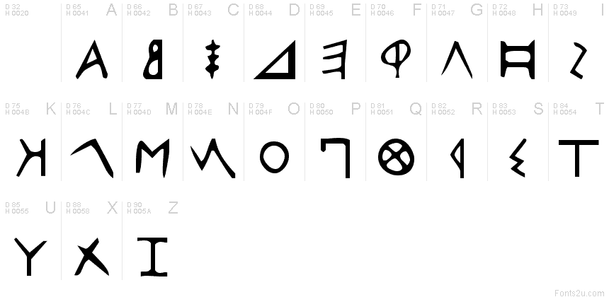 Early Greek Normal font