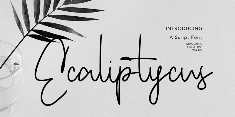Ecaliptycus Czcionka