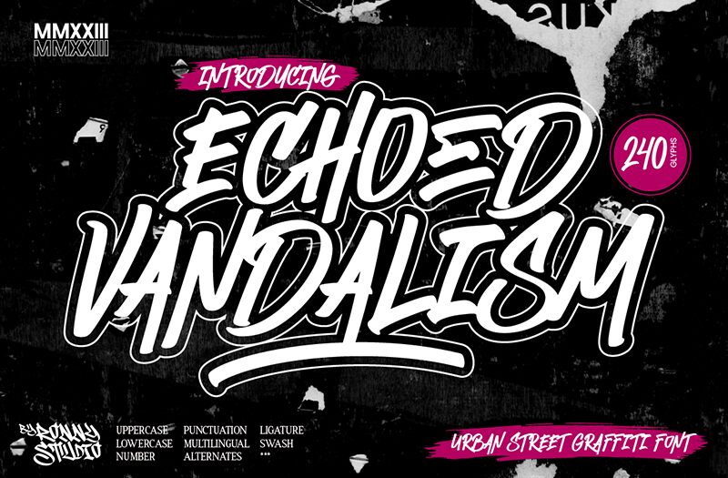 Echoed Vandalism Carattere