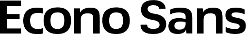 ÉconoSans Reduced 73 Bold Expanded