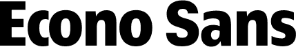 ÉconoSans Reduced 85 Heavy