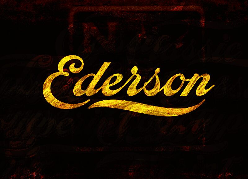 Ederson Schriftart