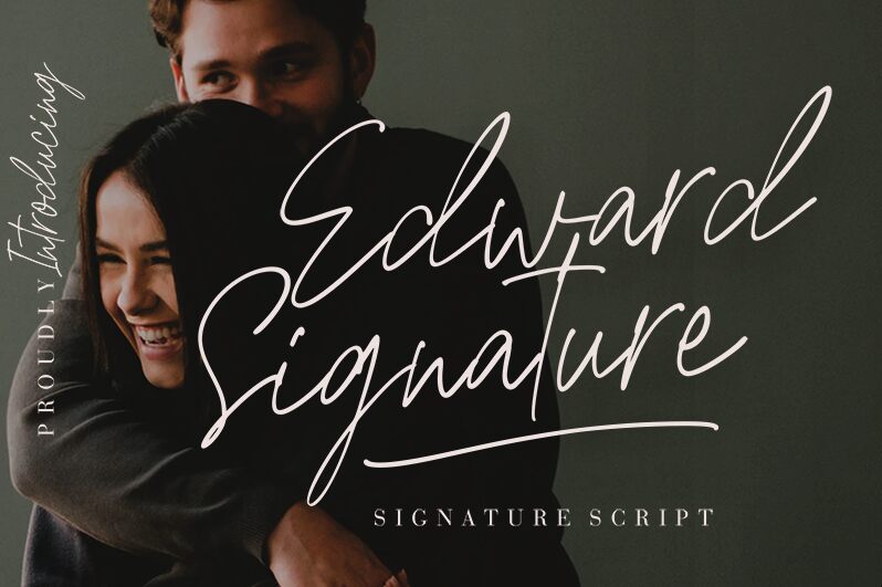 Edward Signature Czcionka