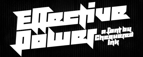 Effective Power Czcionka