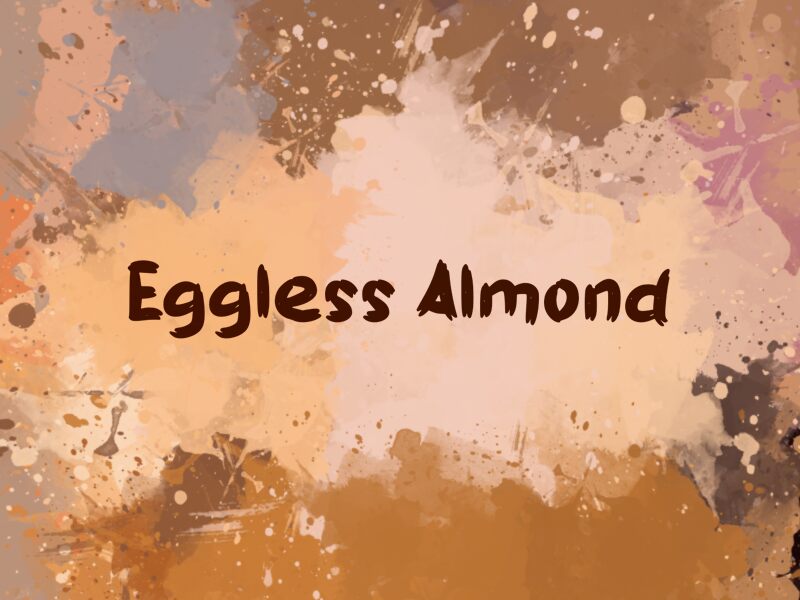 e Eggless Almond Czcionka