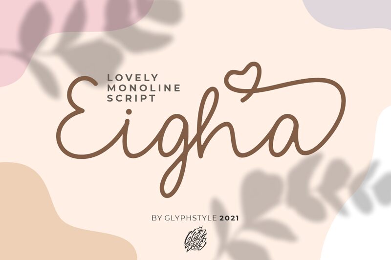 Eigha Schriftart