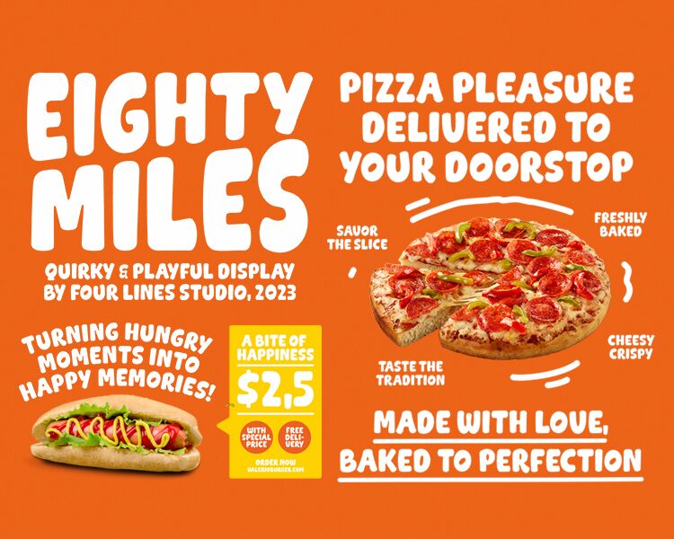 EIGHTY MILES Font