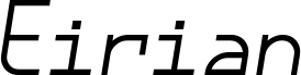 Eirian Italic