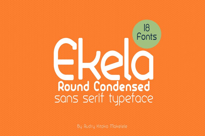 Ekela الخط