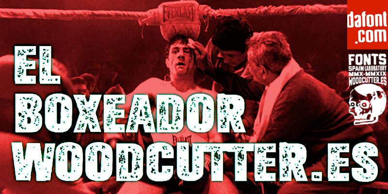 El Boxeador Czcionka