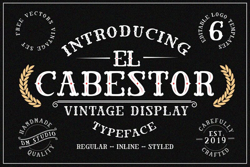 El Cabestor Schriftart