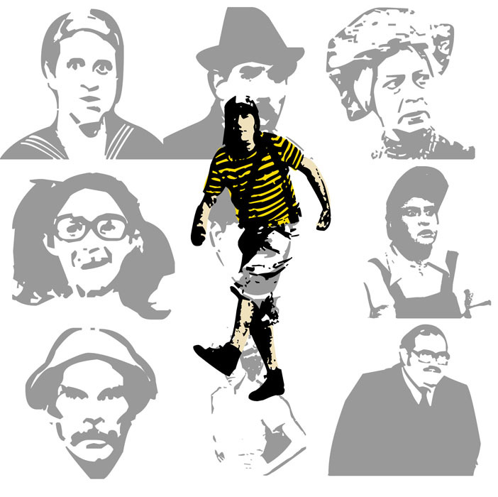 EL CHAVO DEL 8 Schriftart