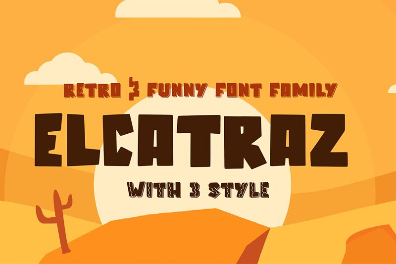 Elcatraz Czcionka
