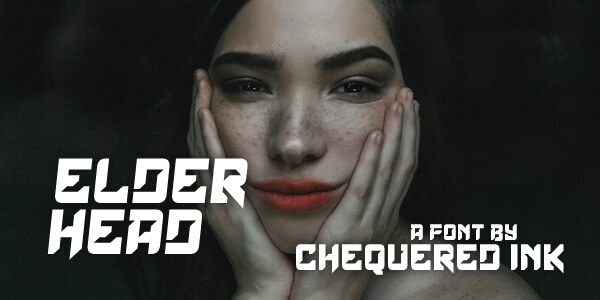 Elder Head Schriftart