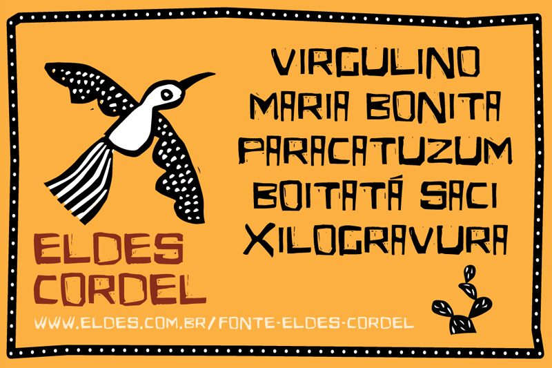 Eldes Cordel Schriftart