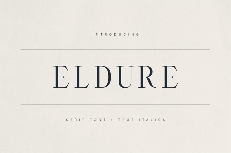 Eldure Font