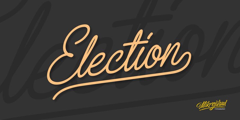 Election Script Czcionka