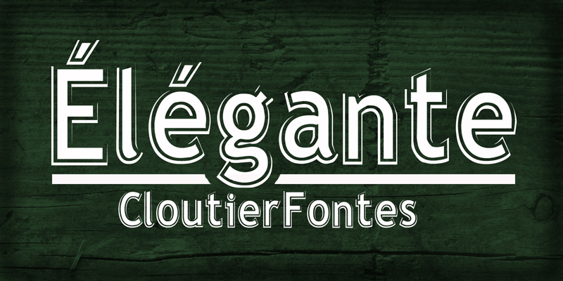 Elegante Carattere