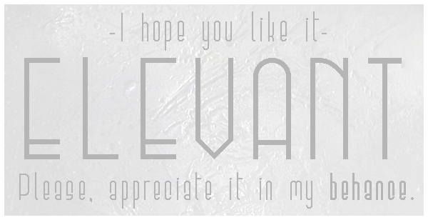 Elevant (by pelash) Carattere