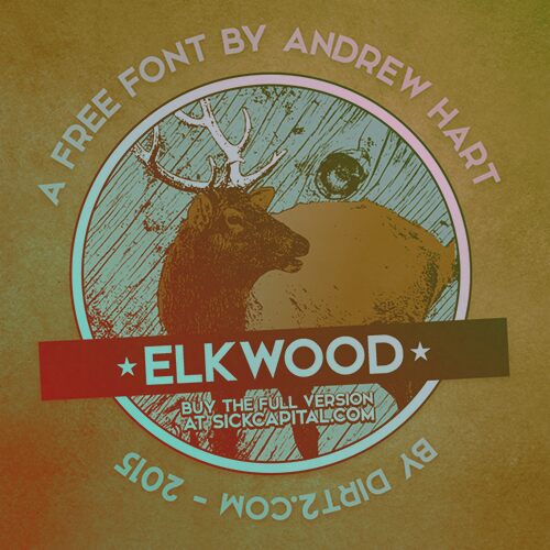 Elkwood Schriftart
