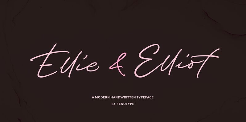 Ellie Script Schriftart