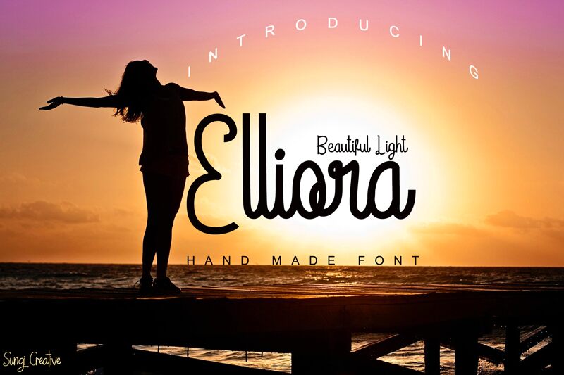 Elliora Schriftart