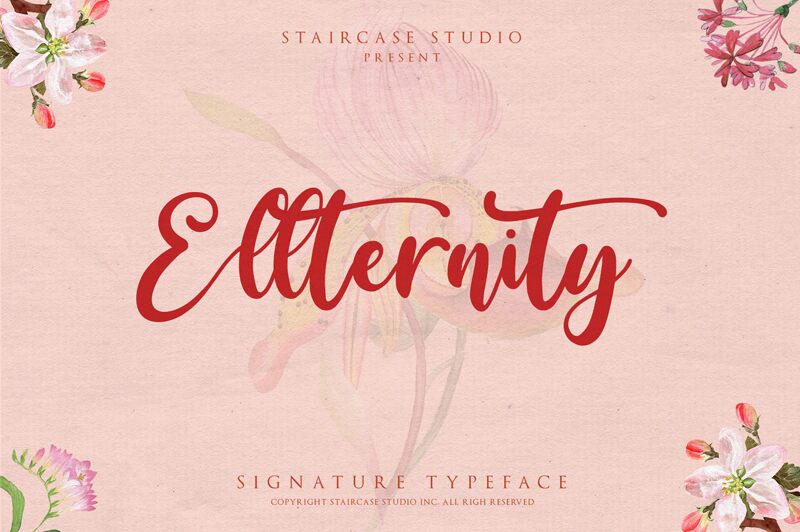 Ellternity Druh písma