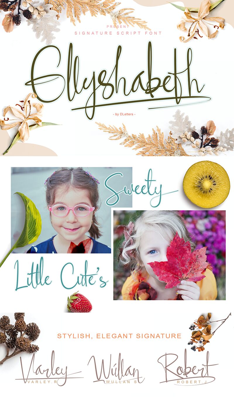 Ellyshabeth Schriftart