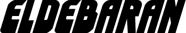 Anteprima del carattere Eldebaran Bold Italic