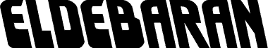 Anteprima del carattere Eldebaran Leftalic