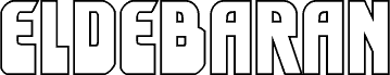Anteprima del carattere Eldebaran Outline