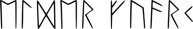 Elder Fuark Font Daanaa Regular