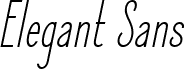 ElegantSans-Italic