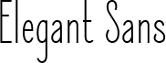ElegantSans