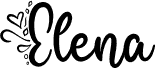 Elena Demo Font