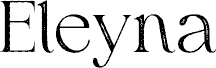 Eleyna Stamp Regular Demo
