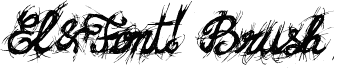 <El&Font! Brush>
