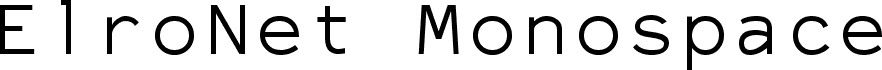 ElroNet Monospace