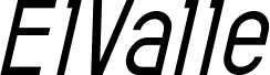 ElValle Italic