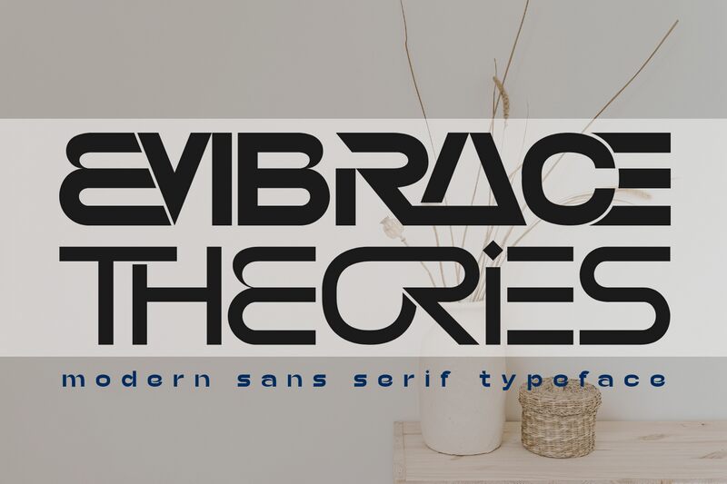 EMBRACE THEORIES Schriftart
