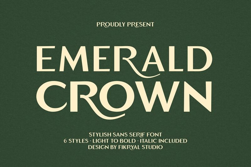 Emerald Crown Carattere