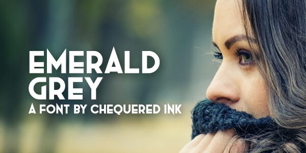 Emerald Grey Czcionka