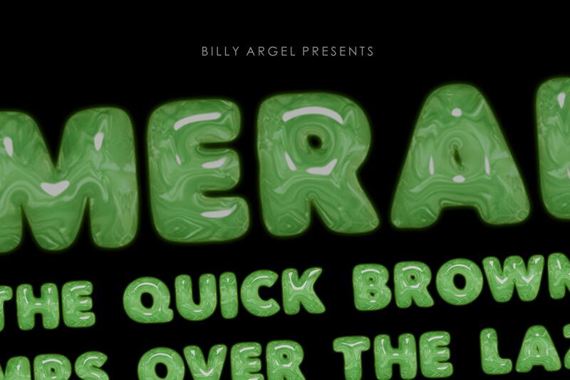 EMERALD HILL Schriftart