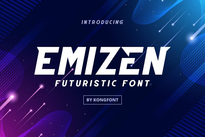 Emizen Schriftart