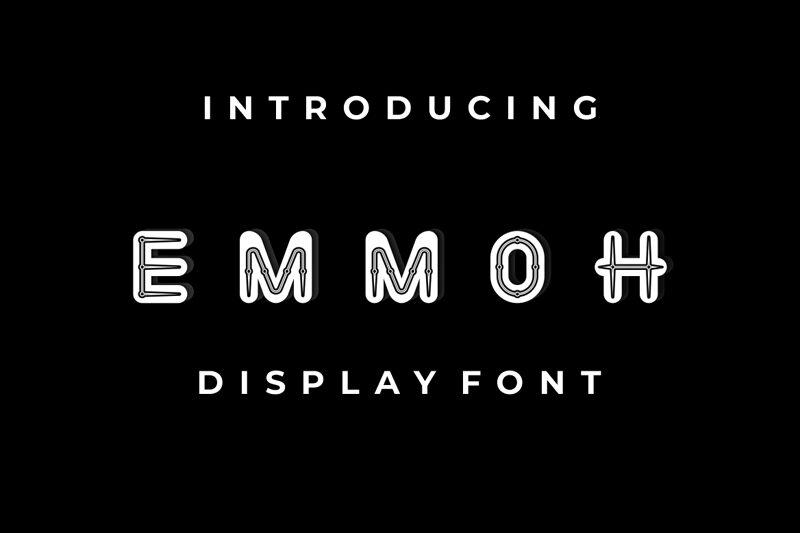 EMMOH Schriftart