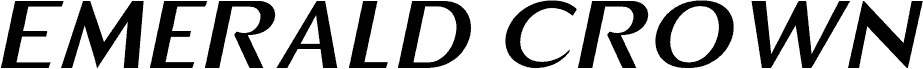 Emerald Crown Light Italic